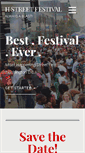 Mobile Screenshot of hstreetfestival.org